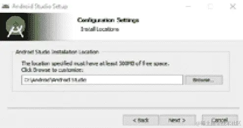 图 1.3 – 配置设置窗口