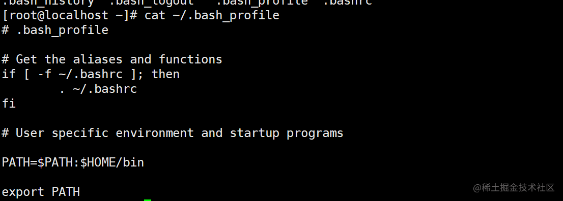 Bash 的环境配置文件 掘金