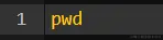 pwd command in linux