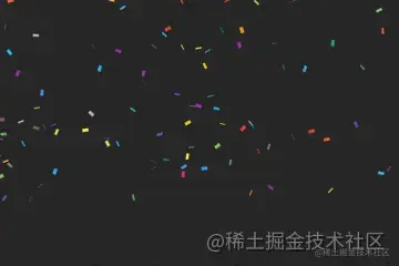 纸片下落特效