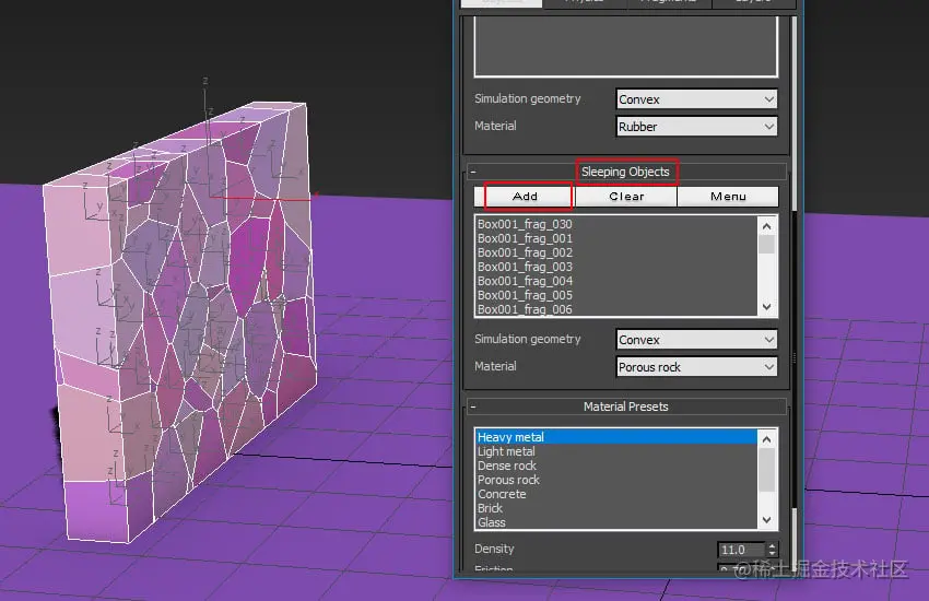 现在碎片只会在被击中时做出反应