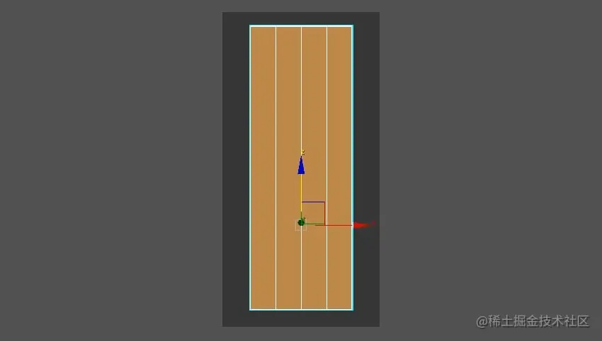 在场景中生成一个框