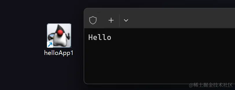 运行 helloApp1