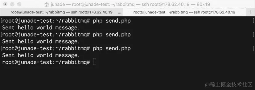 消息队列模式（使用 RabbitMQ 入门）