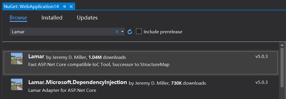 如何在 ASP.Net Core 中使用 Lamar 