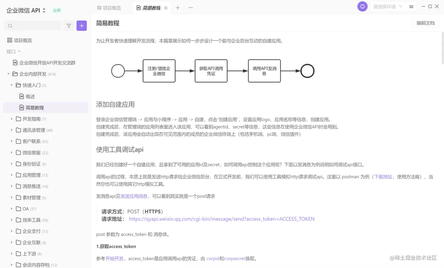 Apifox的接口文档-项目整体说明