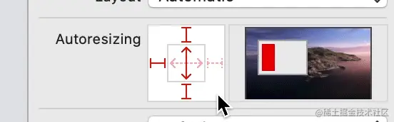 UIViewAutoresizingFlexibleRightMargin | UIViewAutoresizingFlexibleHeight.gif