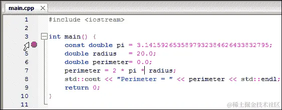 首次应用程序调试