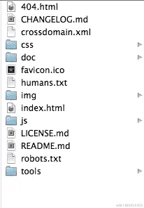 下载和安装 HTML5 移动锅炉板