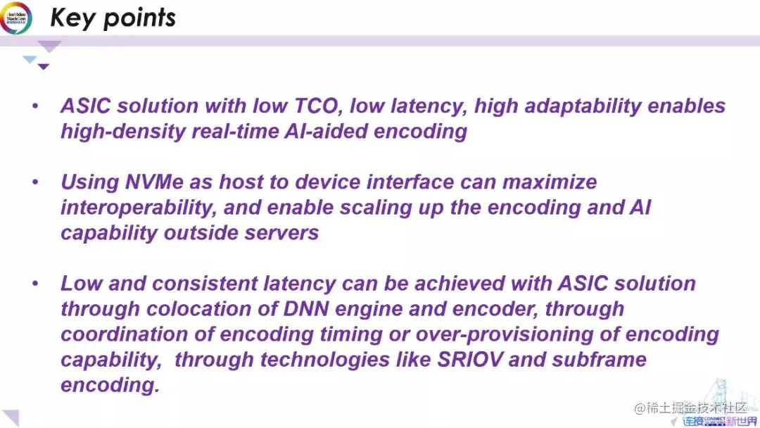实时高密度AI辅助视频编码的ASIC解决方案
