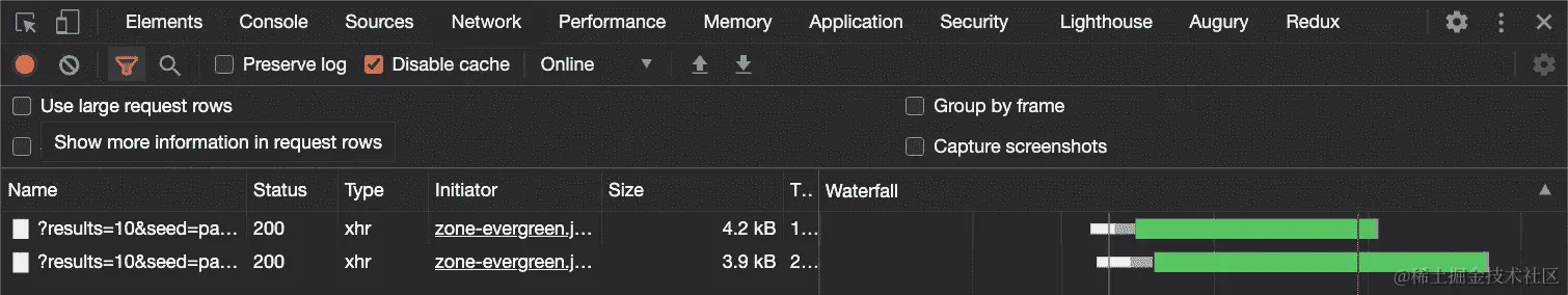 图 5.14 – 并行调用异步加载数据