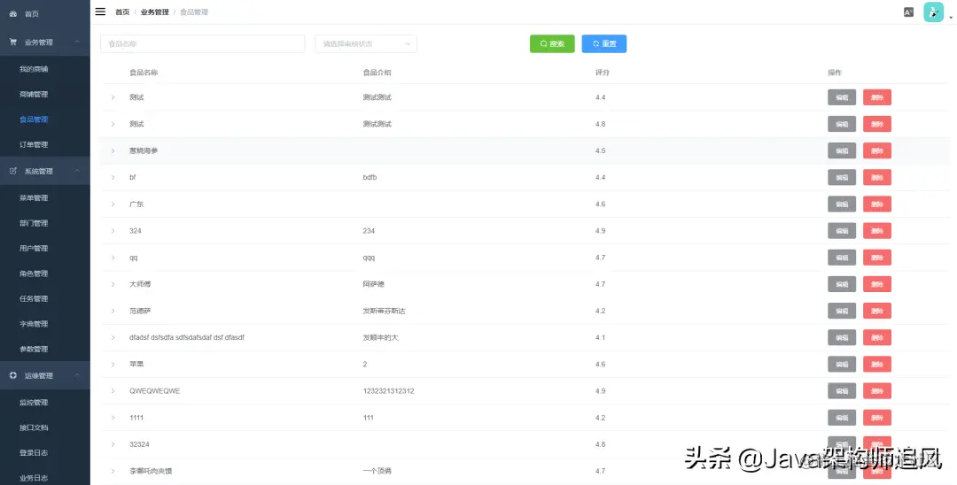一款基于Spring Boot+Vue开发的仿美团外卖系统，雀食牛逼