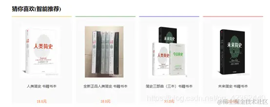 网上商城智能推荐