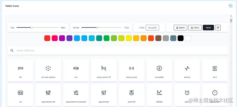 Berry React - Tabler Icons