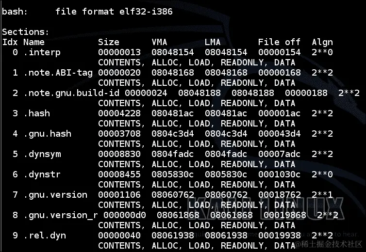 使用 Objdump 进行反汇编