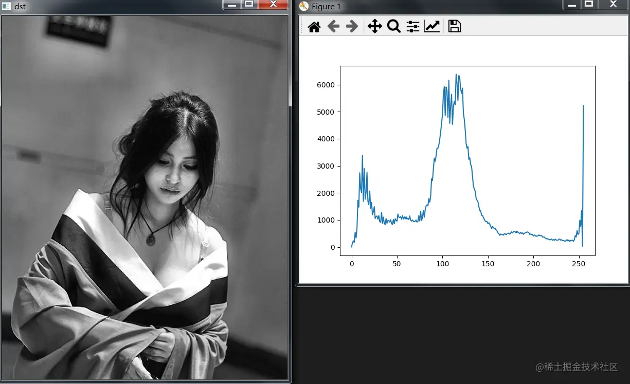 Python OpenCV 图像处理之图像直方图，取经之旅第 23 天