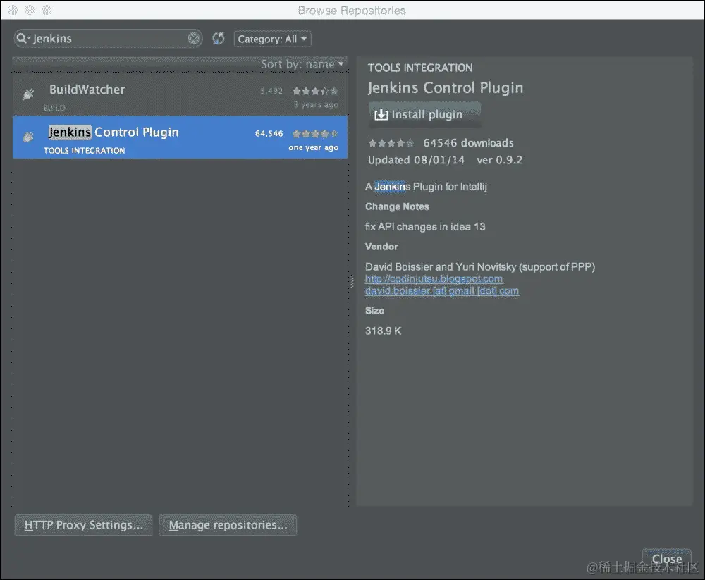 IntelliJ IDEA 和 Jenkins 构建连接器