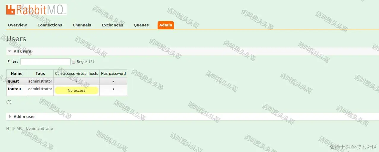 浅谈RabbitMQ Management