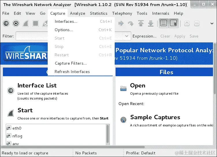 嗅探未加密的流量