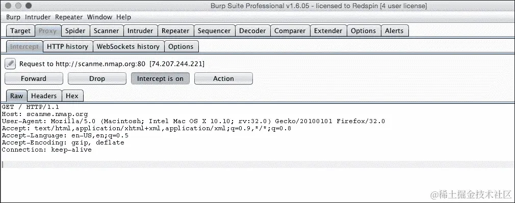 使用拦截代理开始