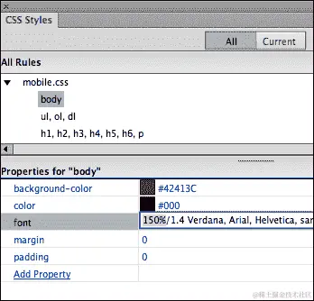 为智能手机定义媒体查询