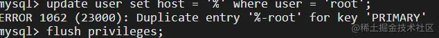 error