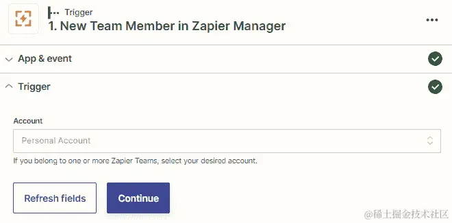 图 12.10 – ﻿自定义新团队成员触发事件概览