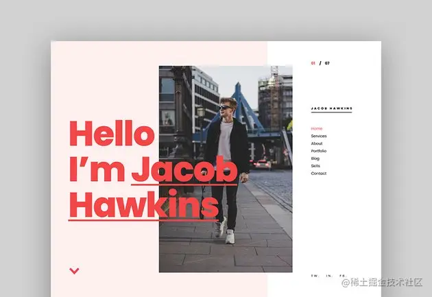 Ukko - Personal Portfolio HTML Template 