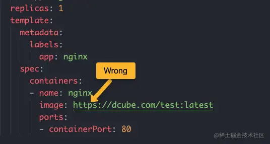 解决错误：InvalidImageName
