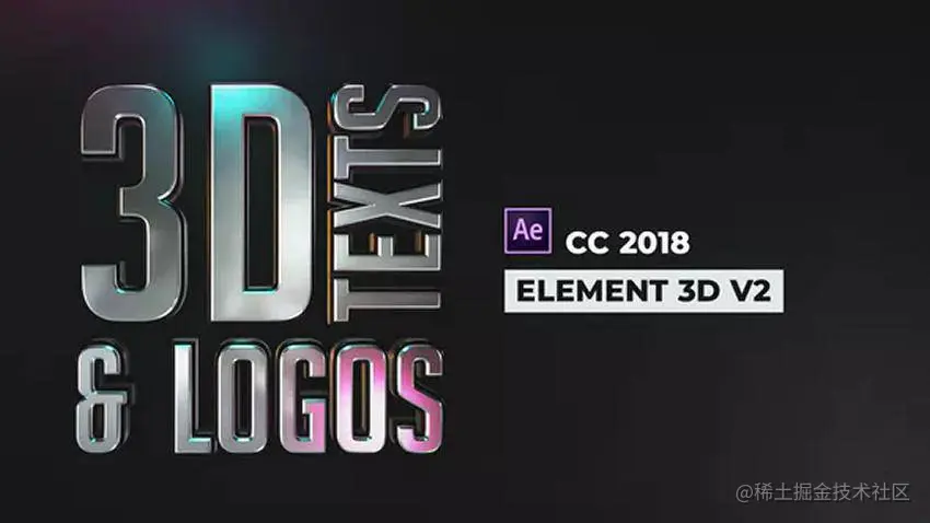 Stylish 3D Texts and Logos