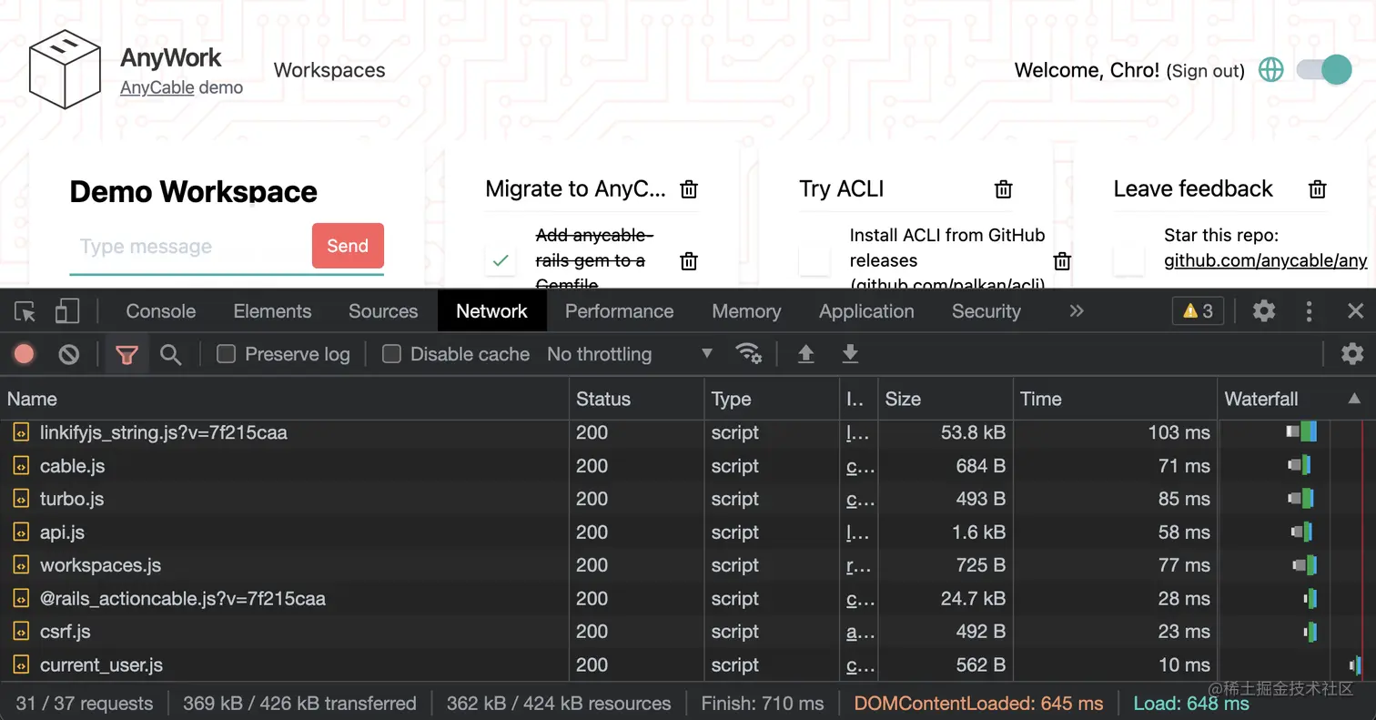 Serving assets via Vite dev server