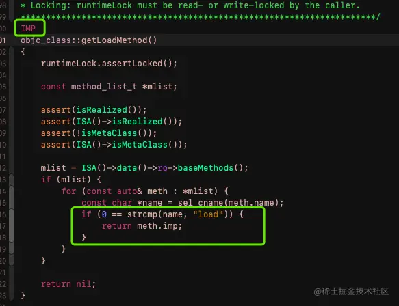 拿到类的load方法
