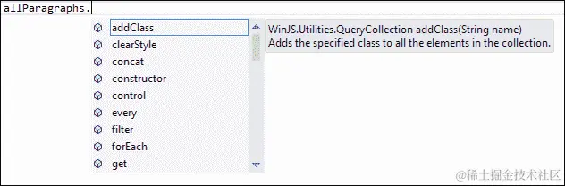 Querying the DOM with WinJS.Utilities