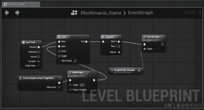 关键立方体拾取和放置