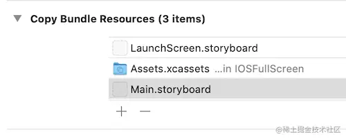 Copy Bundle build phase