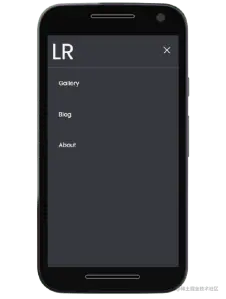 CSS Hamburger Menu Toggled