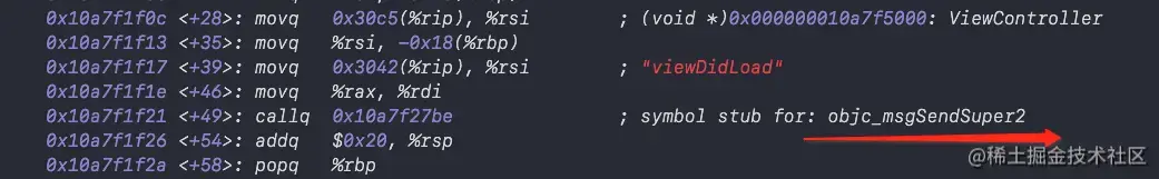 objc_msgSendSuper2函数