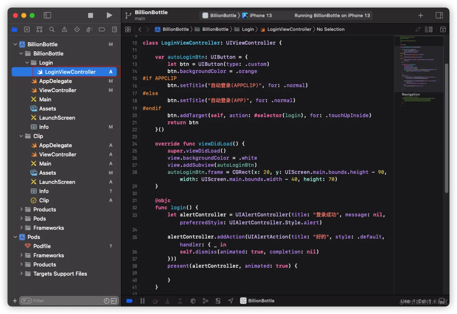 code-snippet-page-login