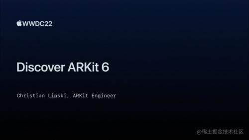 Discover ARKit 6