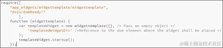 创建模板化小部件