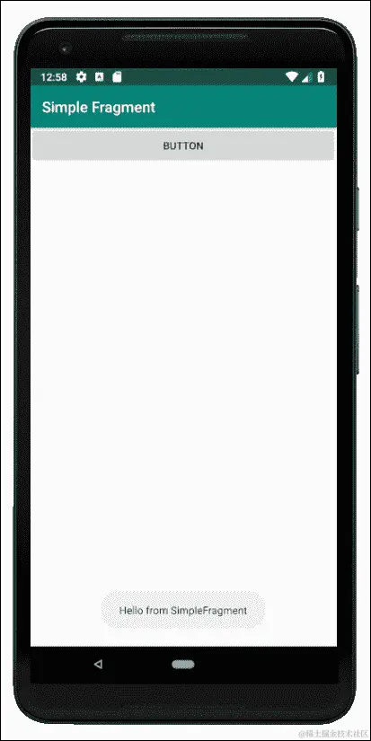 我们的第一个 fragment 应用