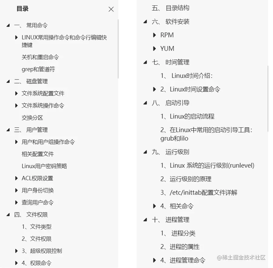 呕心沥血整理了154页超详细Linux学习笔记