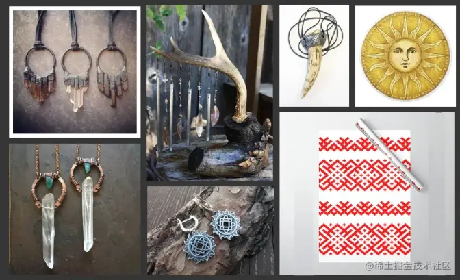 角色首饰参考 - 瑞云渲染