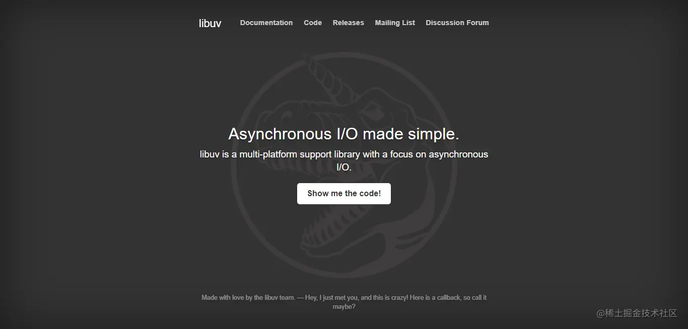 Libuv 网站
