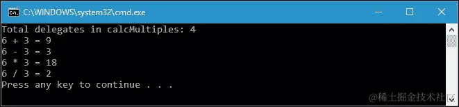 使用 Delegate.Combine()和 Delegate.Remove()方法