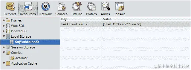 行动时间-存储任务列表