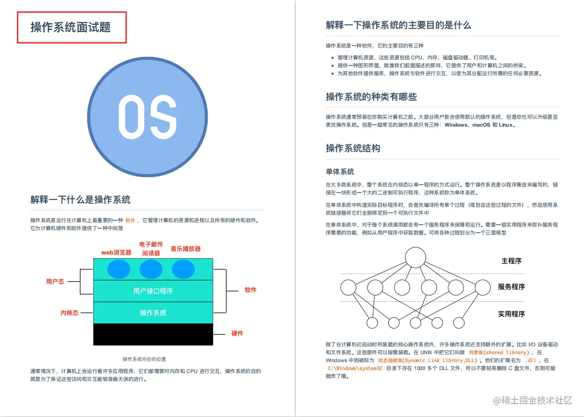 GitHub超百万星的「操作系统和计算机网络」PDF，竟是阿里独家