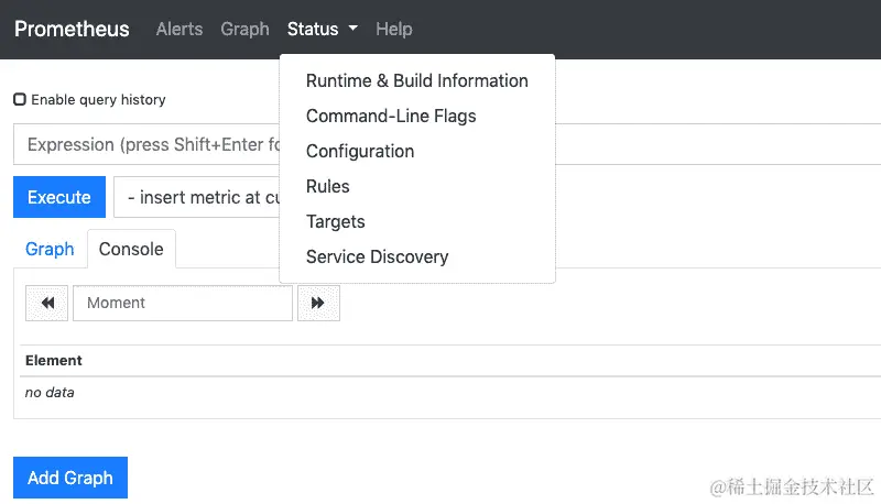 图 13.2：状态下拉菜单