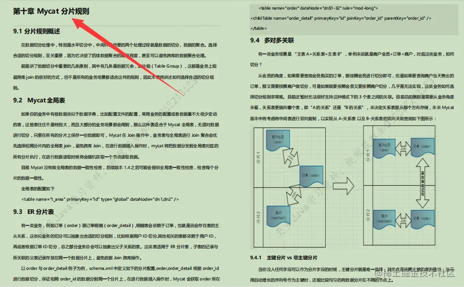 阿里进阶专用：Mycat权威指南，不怕从零开始，只怕从未启程