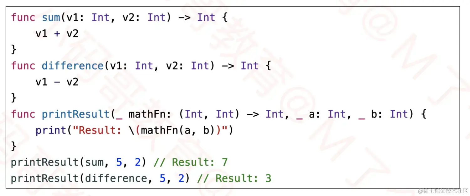 函数类型作为函数参数